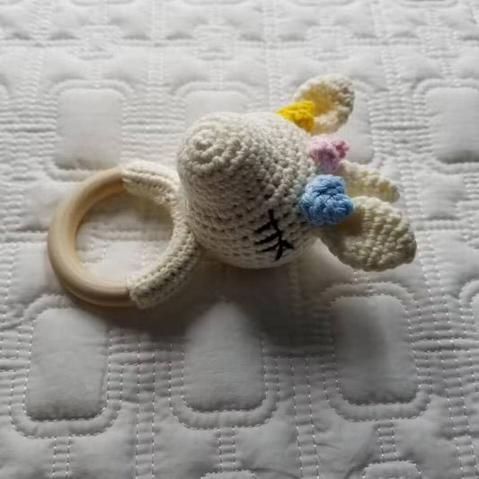 Dreamicorn | Hand-Crocheted Baby Rattle