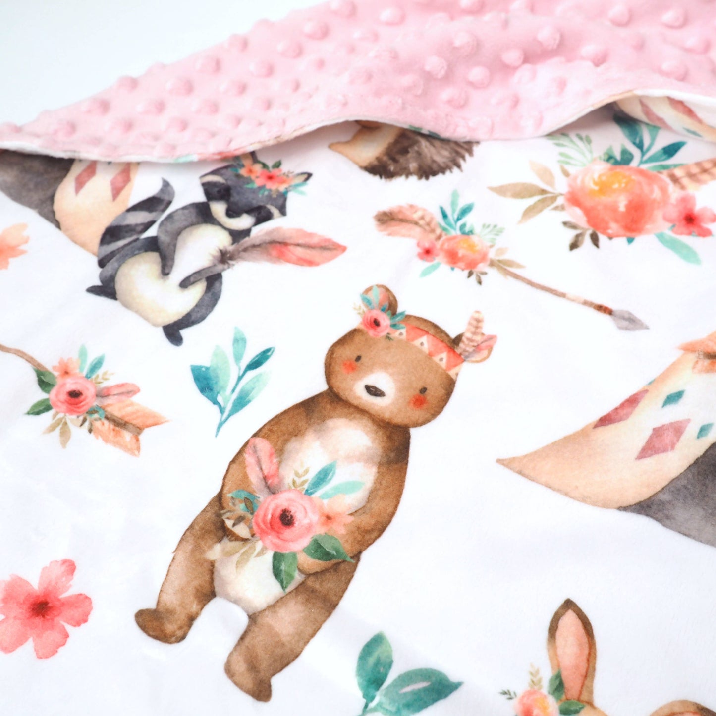 Woodland Tribe Pink