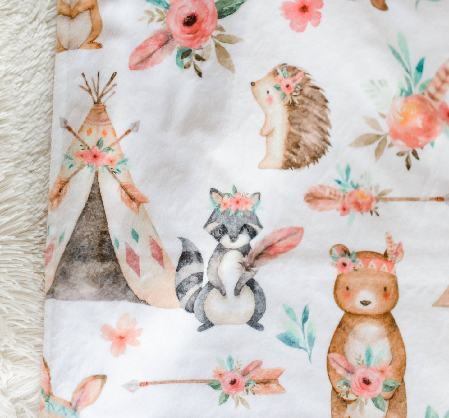 Woodland Tribe Pink