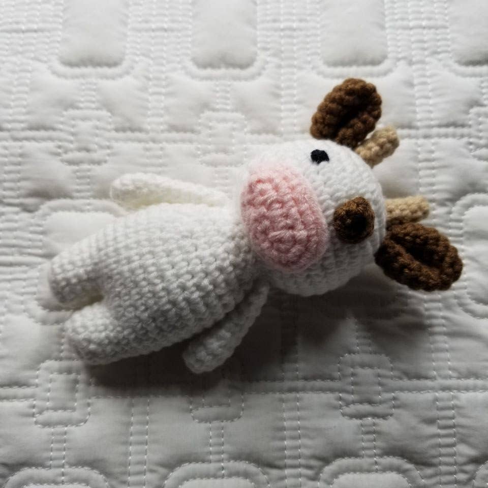 Moo Moo Cuddles | Handmade Plush Cow Toy