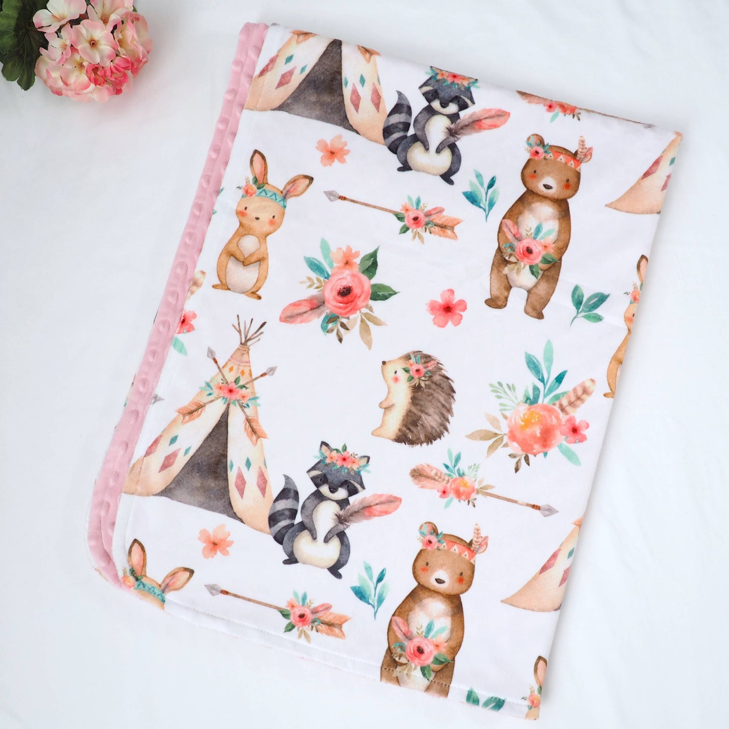 Woodland Tribe Pink