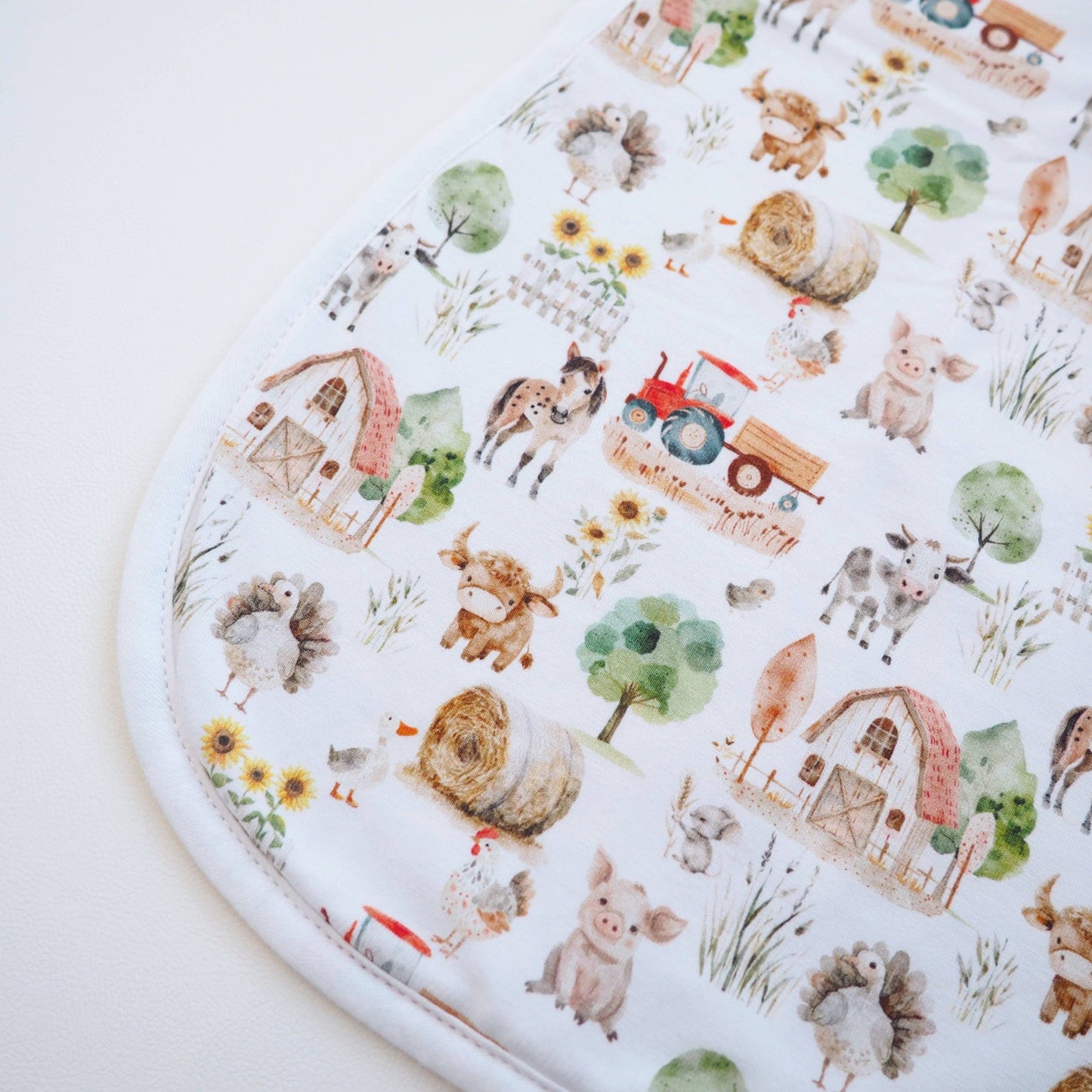 Burp Cloth - Farm Life