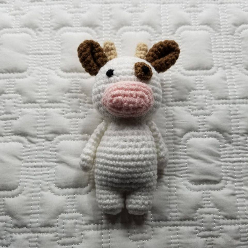 Moo Moo Cuddles | Handmade Plush Cow Toy