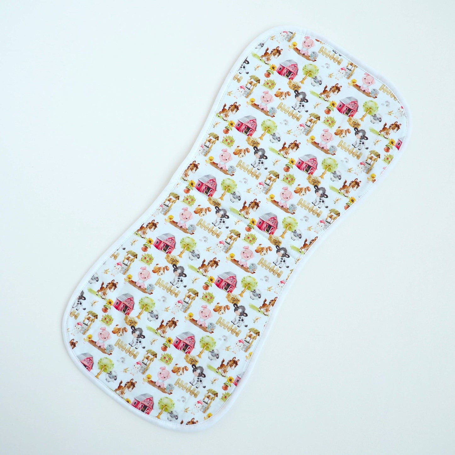 Burp Cloths - Farm Animals