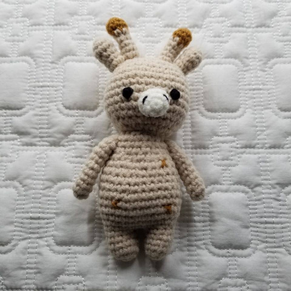 Gentle Giraffe | Handmade Plush Baby Toy