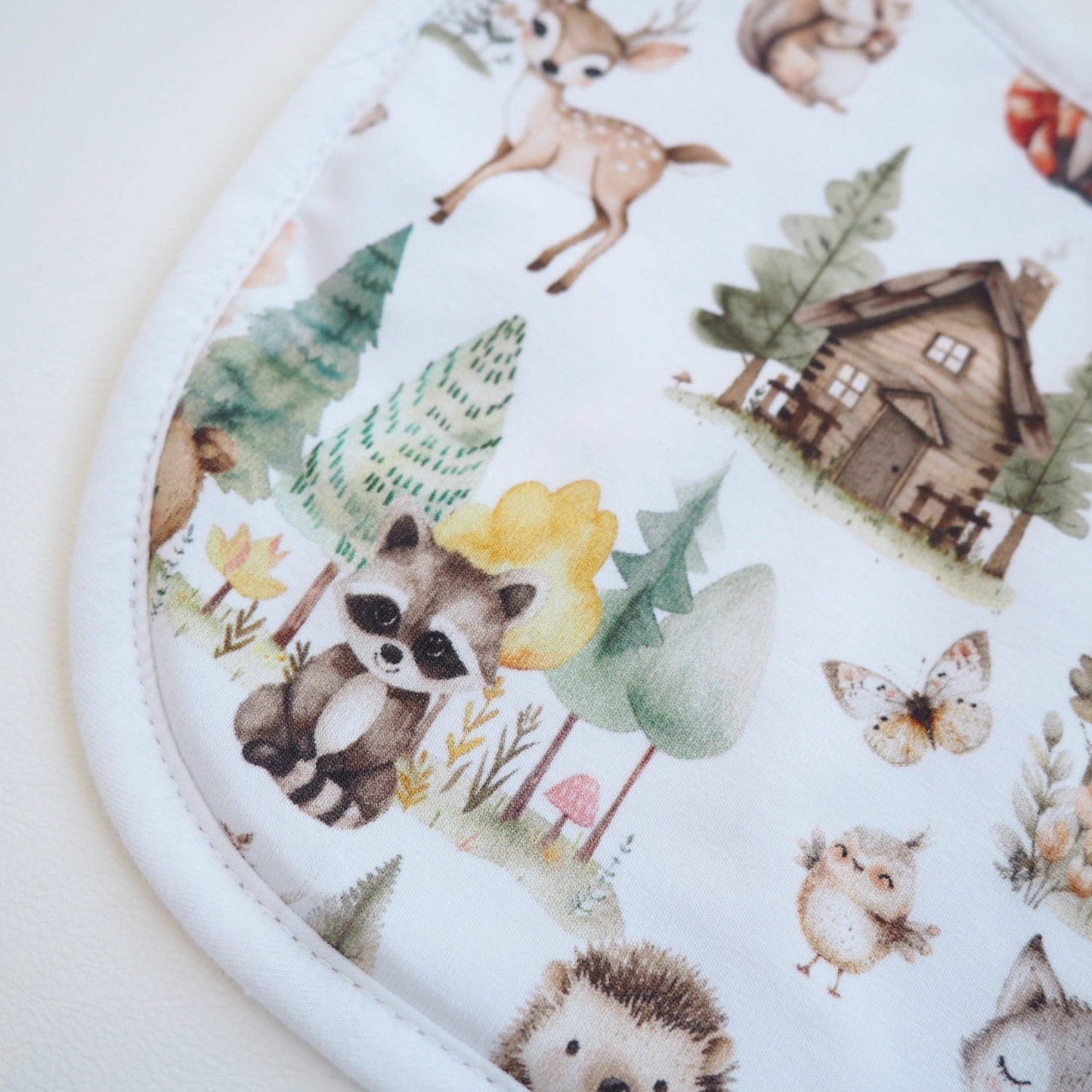 Baby Bib - Woodsy Woodland