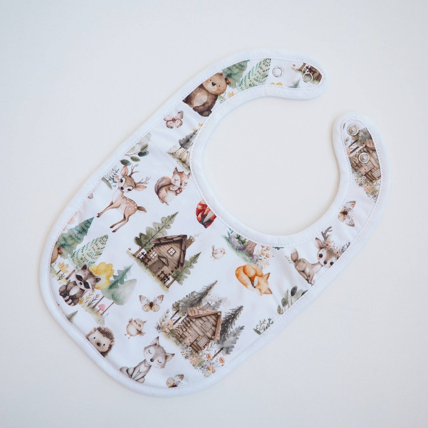 Baby Bib - Woodsy Woodland