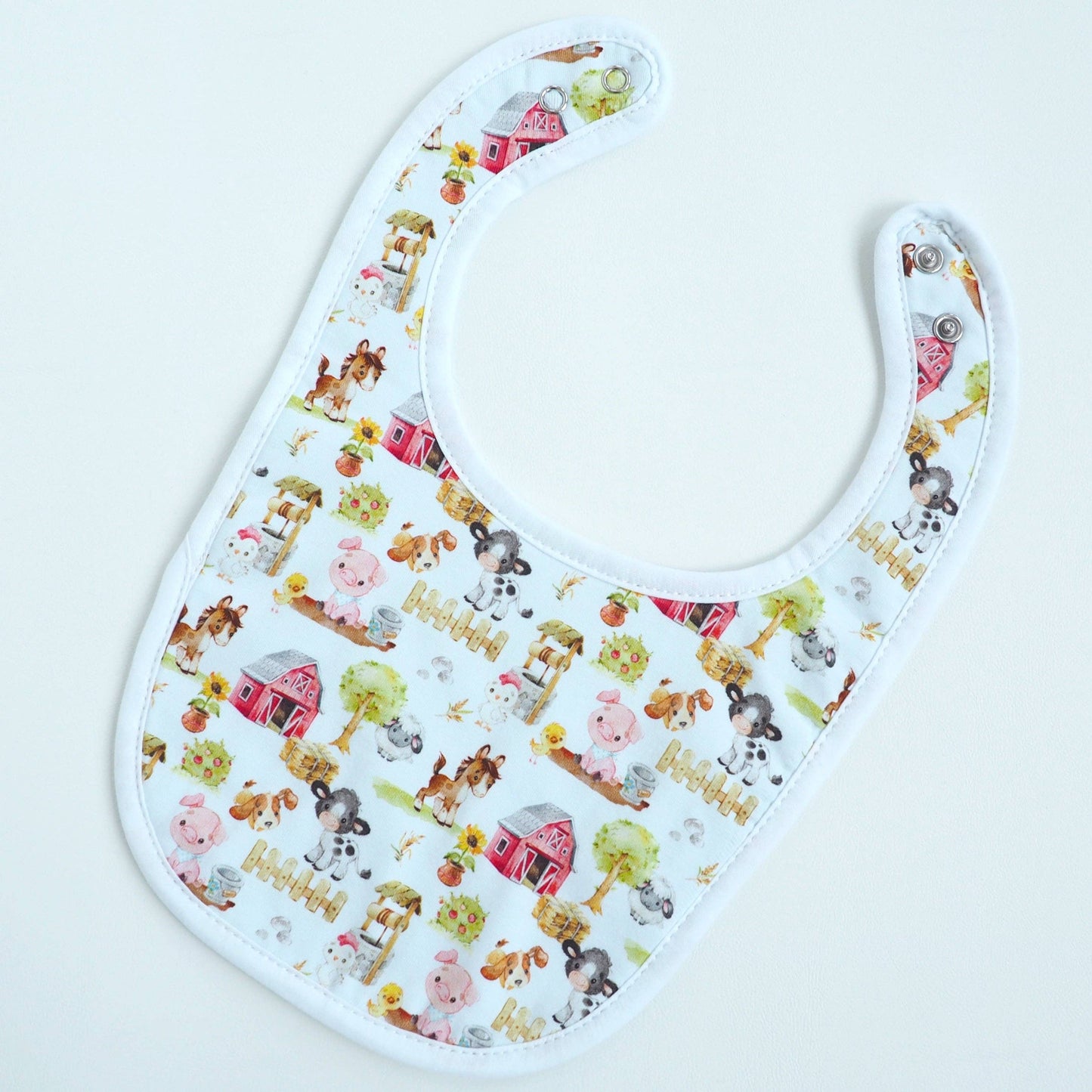 Baby Bib - Farm Animals