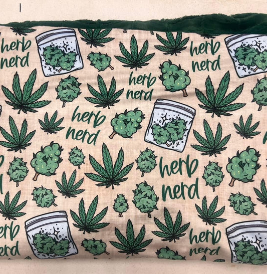 Customized weed blanket