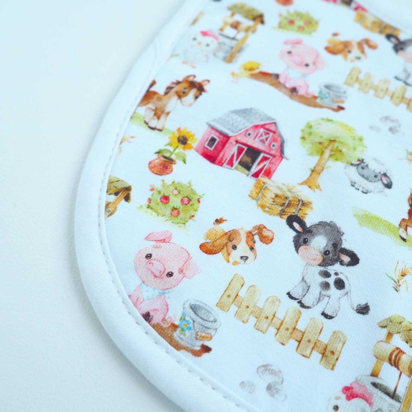Baby Bib - Farm Animals
