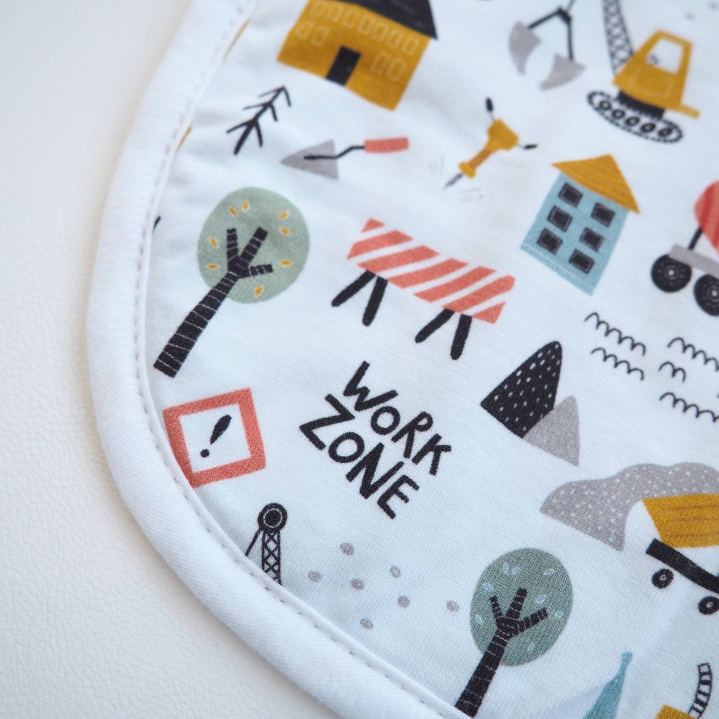 Baby Bib- Little Builder