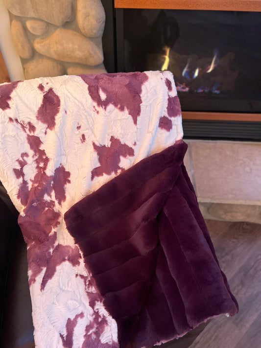 Plum Wine Cow - Shake Rattle & Sew